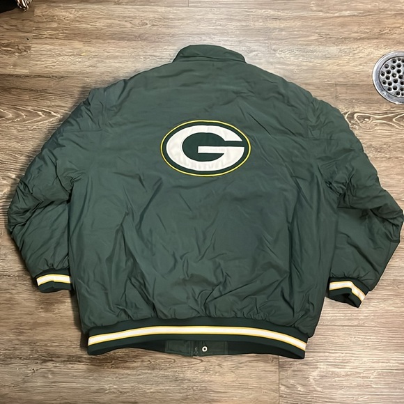 Green Packers Reebok Winter Coat - Picture 2 of 4